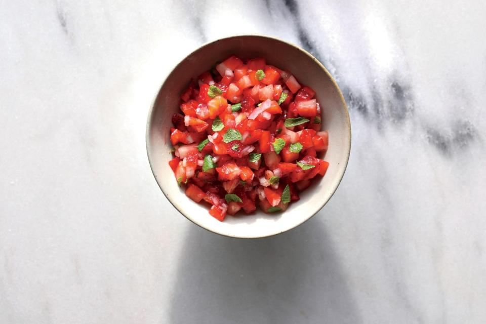 Strawberry-Shallot Salsa