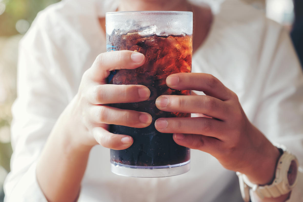 Is a balsamic vinegar soda really a healthy version of a Coke? (Photo: Getty Creative)