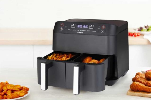 Tower Vortx Dual Basket Air Fryer 7.6L