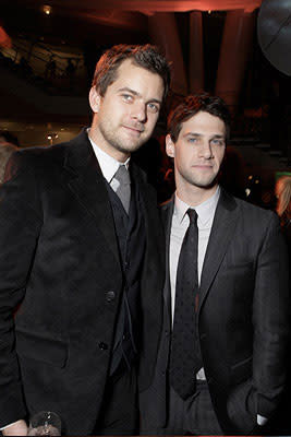 Joshua Jackson and Justin Bartha at the New York City premiere of Walt Disney Pictures' National Treasure: Book of Secrets