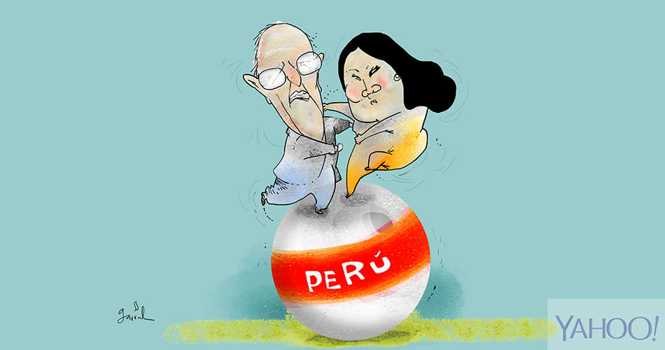 Garrinchatoonz Peru elecciones Keiko Kuczinki