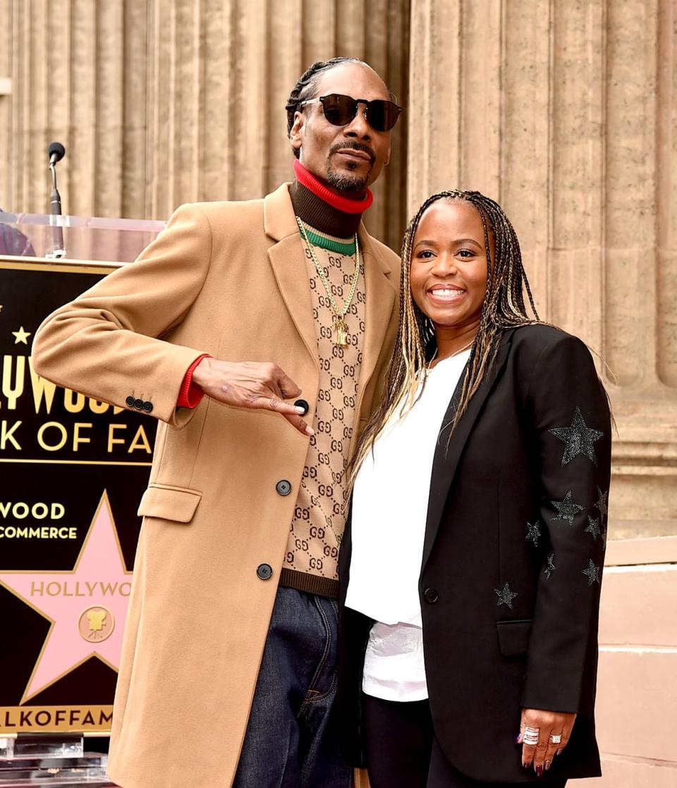 Snoop Dogg and Shante Broadus