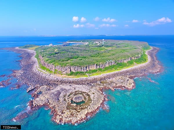 澎湖桶盤嶼之蓮花座，為澎湖南海重要的觀光旅遊景點。（圖：澎管處提供）