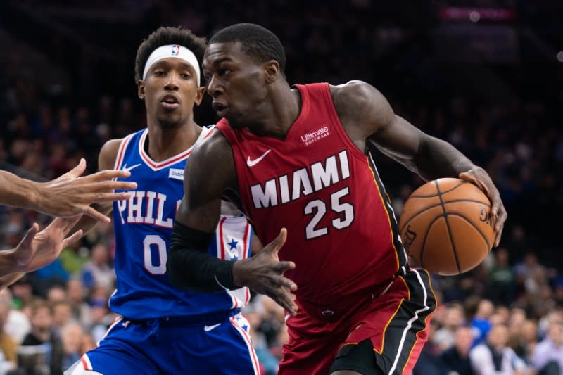 NBA: Miami Heat at Philadelphia 76ers