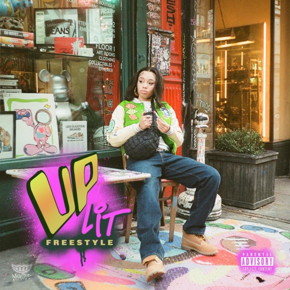 Anycia “Up, Lit. Freestyle” cover art
