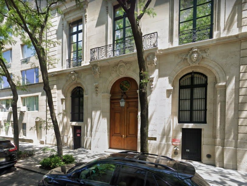 <p>The New York property formerly owned by Jeffrey Epstein</p> (Google Maps)