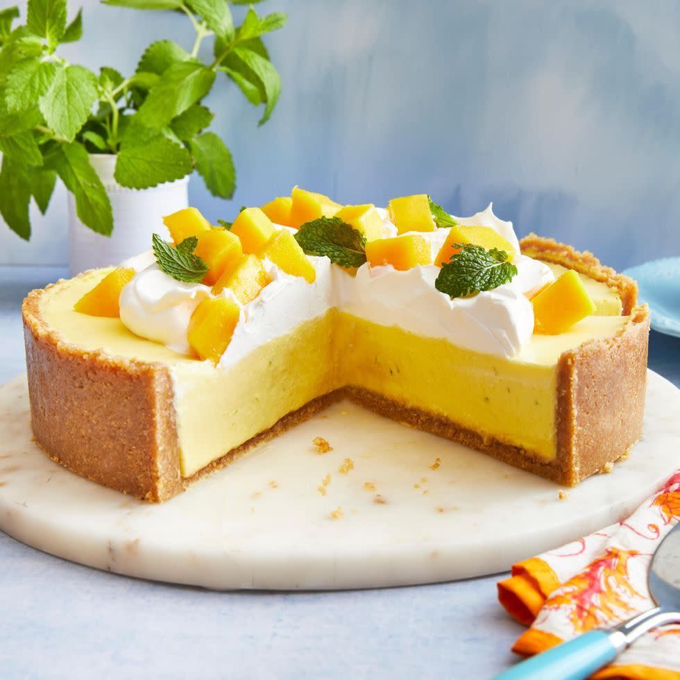 mango cheesecake