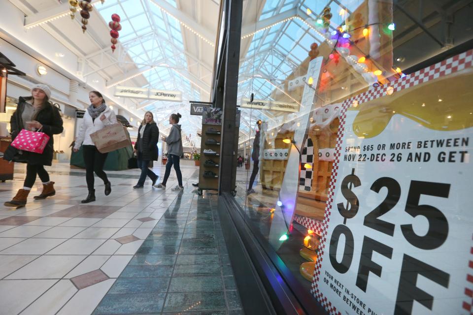 File photo: Everywhere shoppers looked, they found sales, during the annual Black Friday at Eastview Mall.