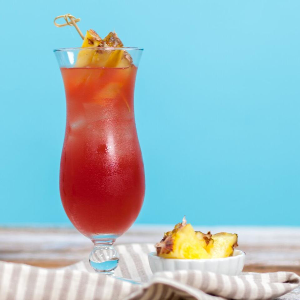 <p>Fruit juices and vodka are all you'll need for this beachy cocktail. Now all you need is a tropical island!</p> <p><a href="https://www.myrecipes.com/recipe/bay-breeze" rel="nofollow noopener" target="_blank" data-ylk="slk:Bay Breeze Recipe;elm:context_link;itc:0;sec:content-canvas" class="link ">Bay Breeze Recipe</a></p>