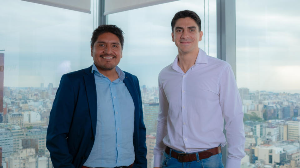 Adrián Silisque y Nicolás Di Guglielmo, cofundadores de Stenox