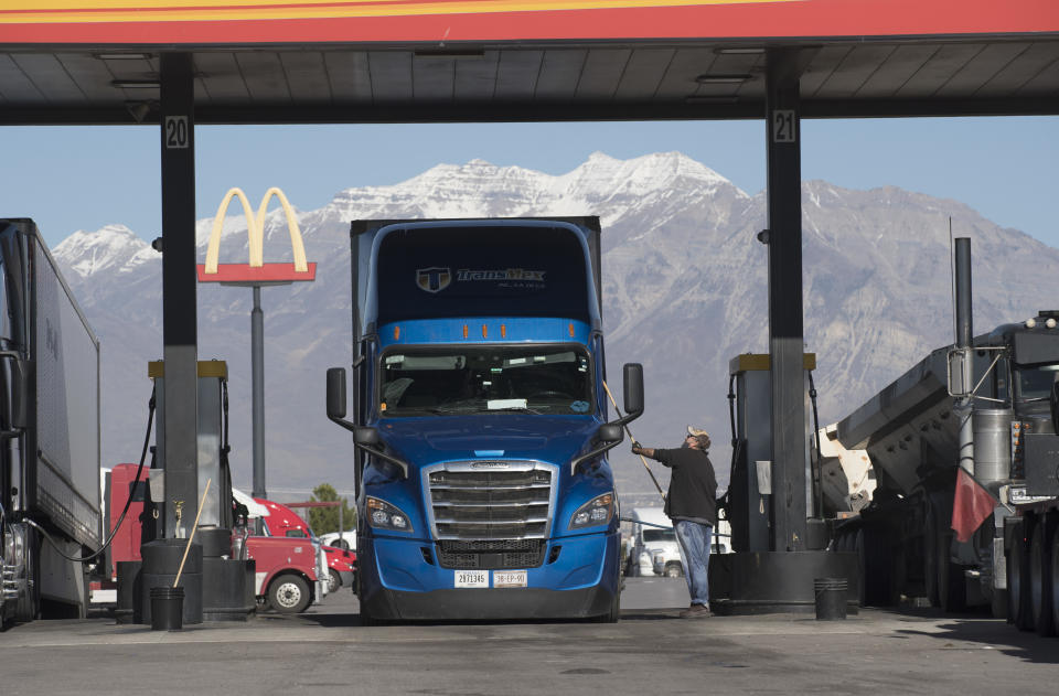 Truck Drivers Support the Supply Chain