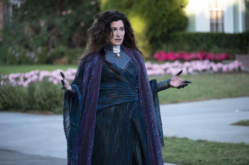 kathryn hahn as agatha harkness, wandavision