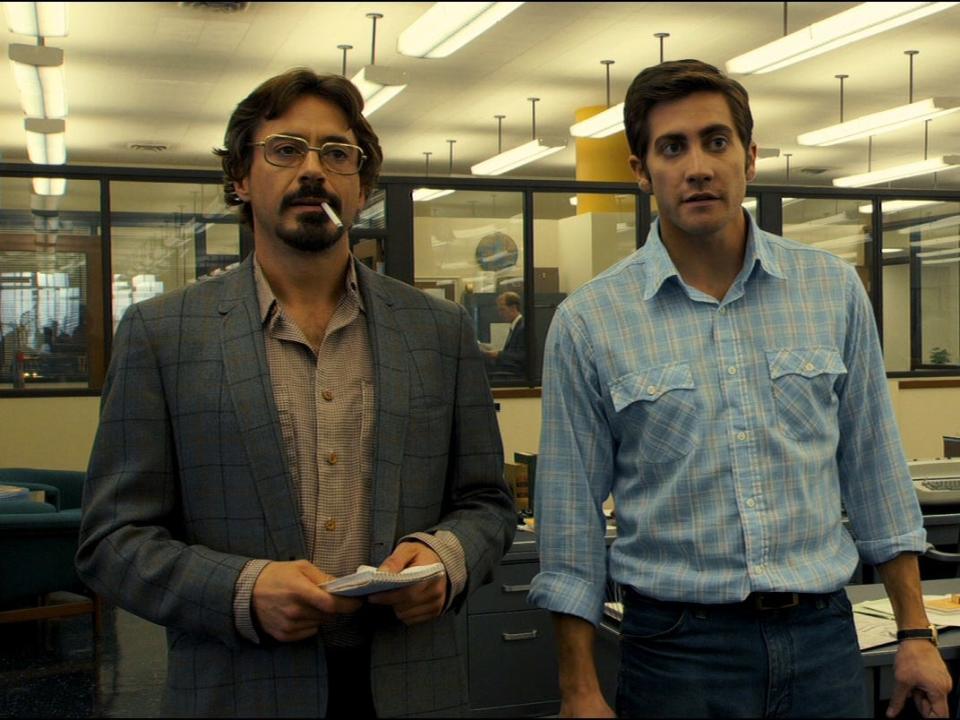 zodiac jake gyllenhaal robert downey jr