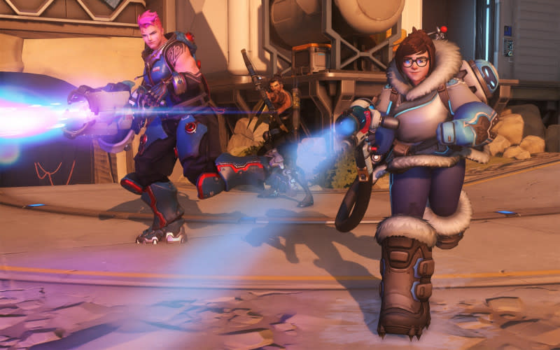 Overwatch is Blizzard's upcoming third-person shooter.