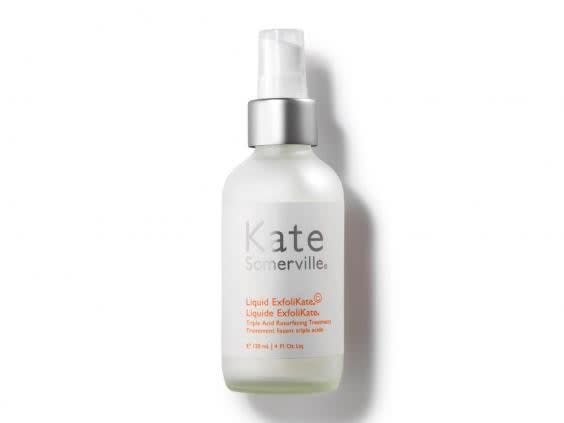 Enriched with antibacterial honey and vitamin E, this AHA exfoliant is the perfect nighttime treat (Kate Somerville)