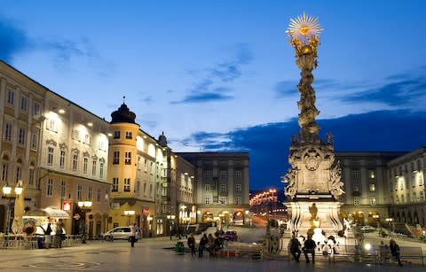 The baroque column of the Holy Trinity - Credit: Getty