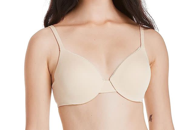 Warner's No Side Effects Underwire Lightly Lined T-shirt Bra