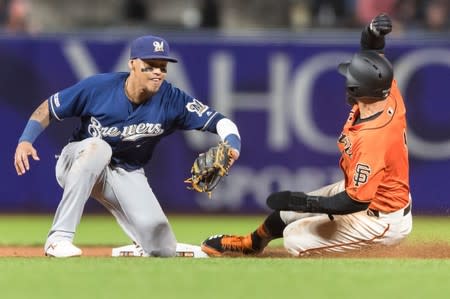 MLB: Milwaukee Brewers at San Francisco Giants