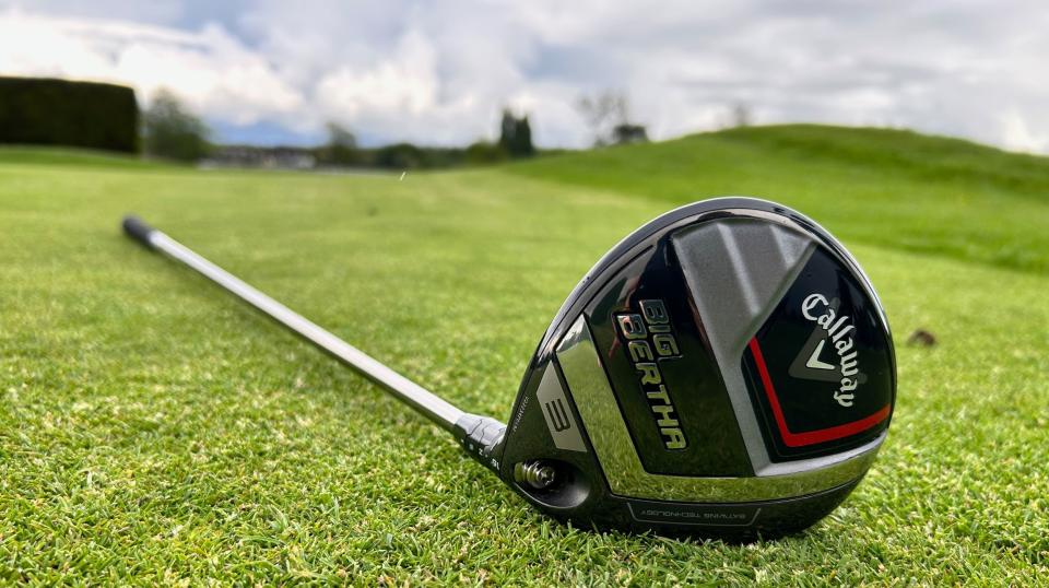 Callaway Big Bertha 2023 Fairway Wood on the golf course