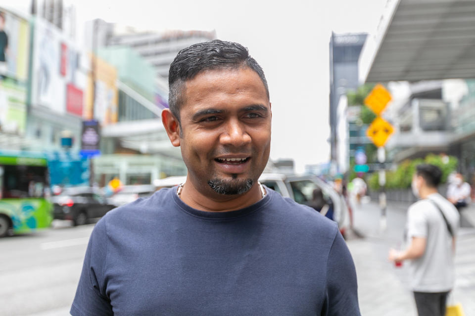 Surender had to return home to Nilai after not being able to find lodging for his family and returned the next day after securing one. — Picture by Devan Manuel