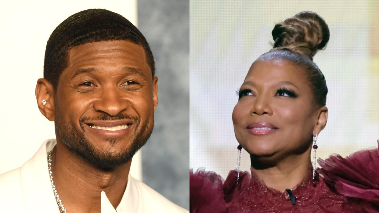 Usher and Queen Latifah