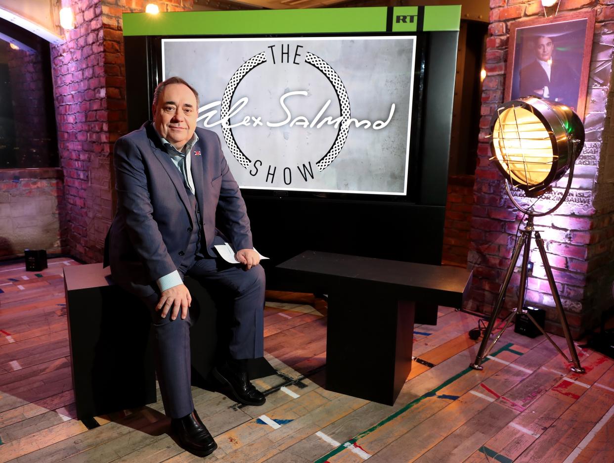 Alex Salmond has been widely criticised as he prepares to host a new show for Kremlin-backed RT