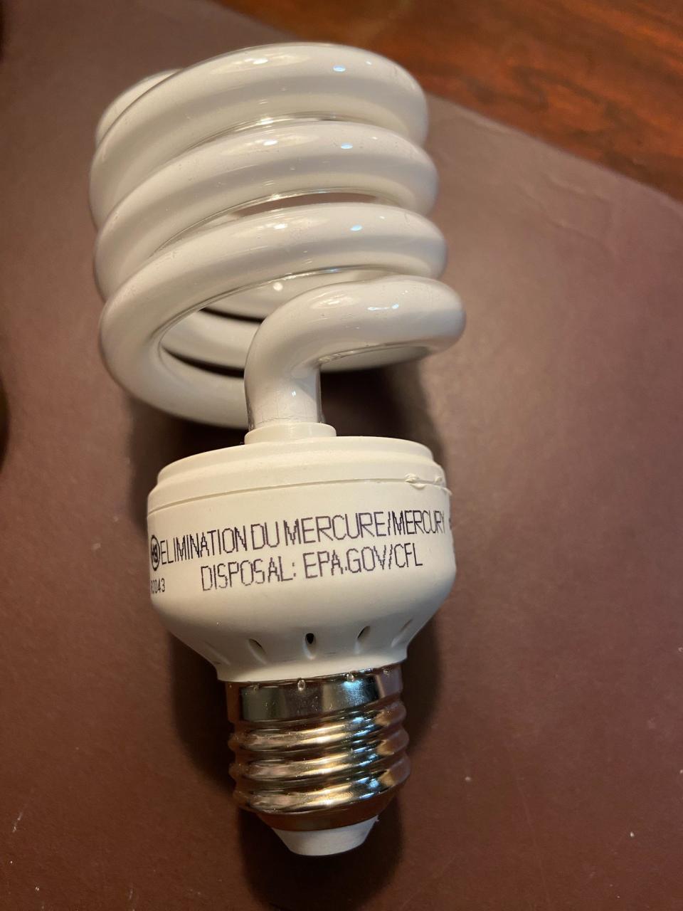 Recently an LED compact incandescent bulb like this one became the latest in a series of unfortunate mishaps for our columnist.