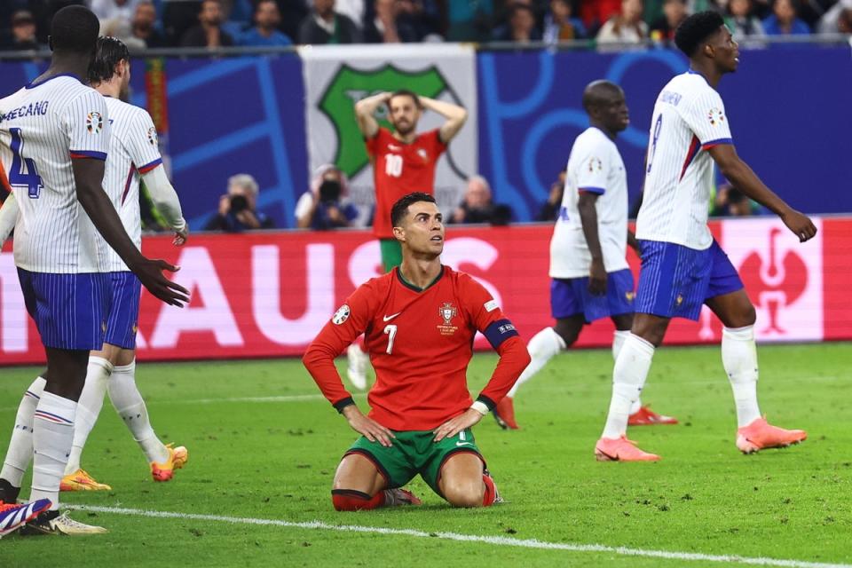 La actuación de Ronaldo fue completamente ineficaz (EPA)