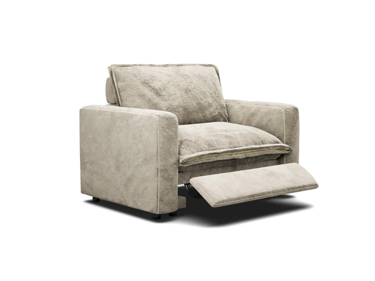 <p><a href="https://go.redirectingat.com?id=74968X1596630&url=https%3A%2F%2Fstayhomebody.com%2Fproducts%2Frecliner-chair-beige-velvet-automatic&sref=https%3A%2F%2Fwww.elle.com%2Ffashion%2Fshopping%2Fg60202350%2Fbest-recliners%2F" rel="nofollow noopener" target="_blank" data-ylk="slk:Shop Now;elm:context_link;itc:0;sec:content-canvas" class="link rapid-noclick-resp">Shop Now</a></p><p>Warm Sand Recliner</p><p>stayhomebody.com</p><p>$3245.00</p>