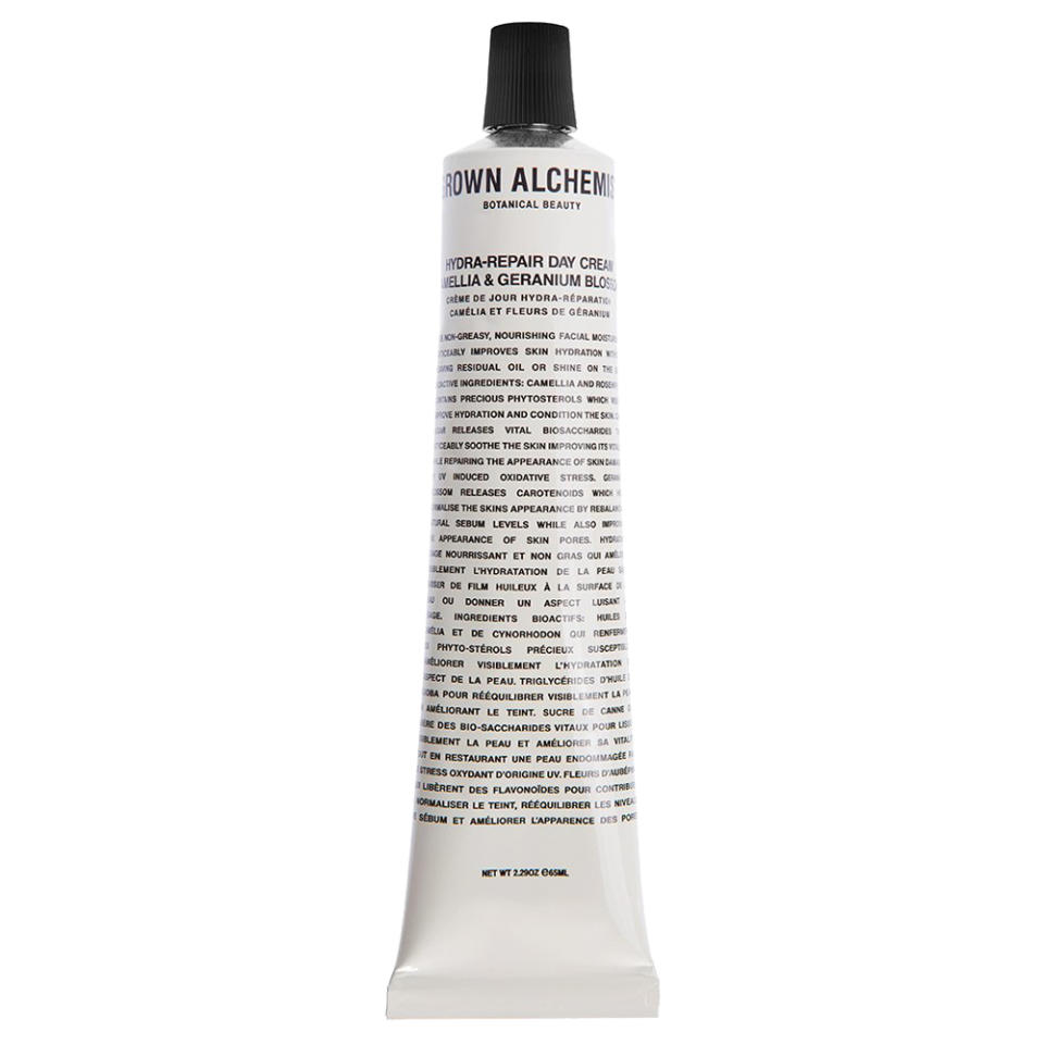 <p>Botanical beauty brand Grown Alchemist uses organic and natural ingredients to give your skin TLC and ample hydration. Of the list you'll find rosehip oil for hydration and sugar cane and aloe vera to soothe, among other ingredients you can definitely pronounce. It's a little thicker in consistency, but absorbs easily. </p> <p>$49 | <a rel="nofollow noopener" href="https://www.grownalchemist.com/us/skincare/facial-moisturiser.html" target="_blank" data-ylk="slk:SHOP IT;elm:context_link;itc:0;sec:content-canvas" class="link ">SHOP IT</a></p>