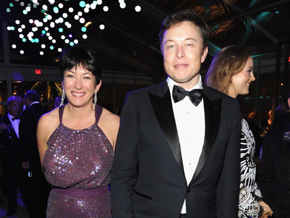 Ghislaine Maxwell elon musk