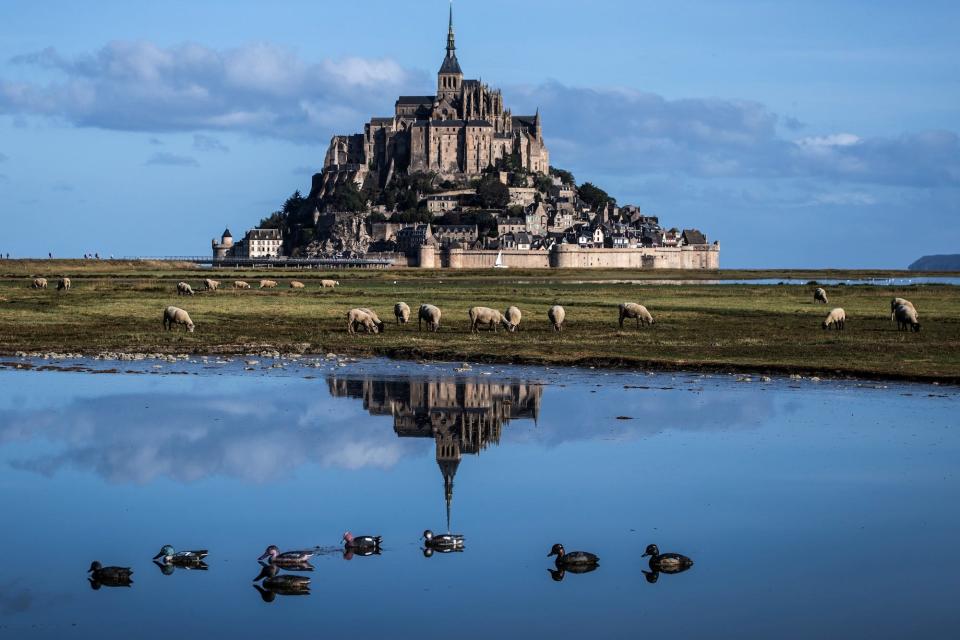 MONT SAINT MICHEL, FRANCE