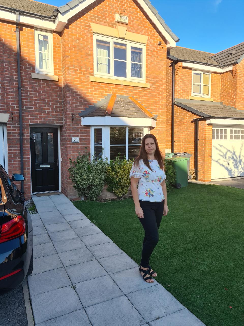 Katie Kendrick and her leasehold home