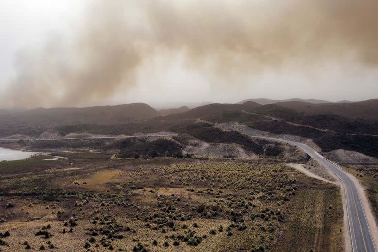 Los incendios en San Luis