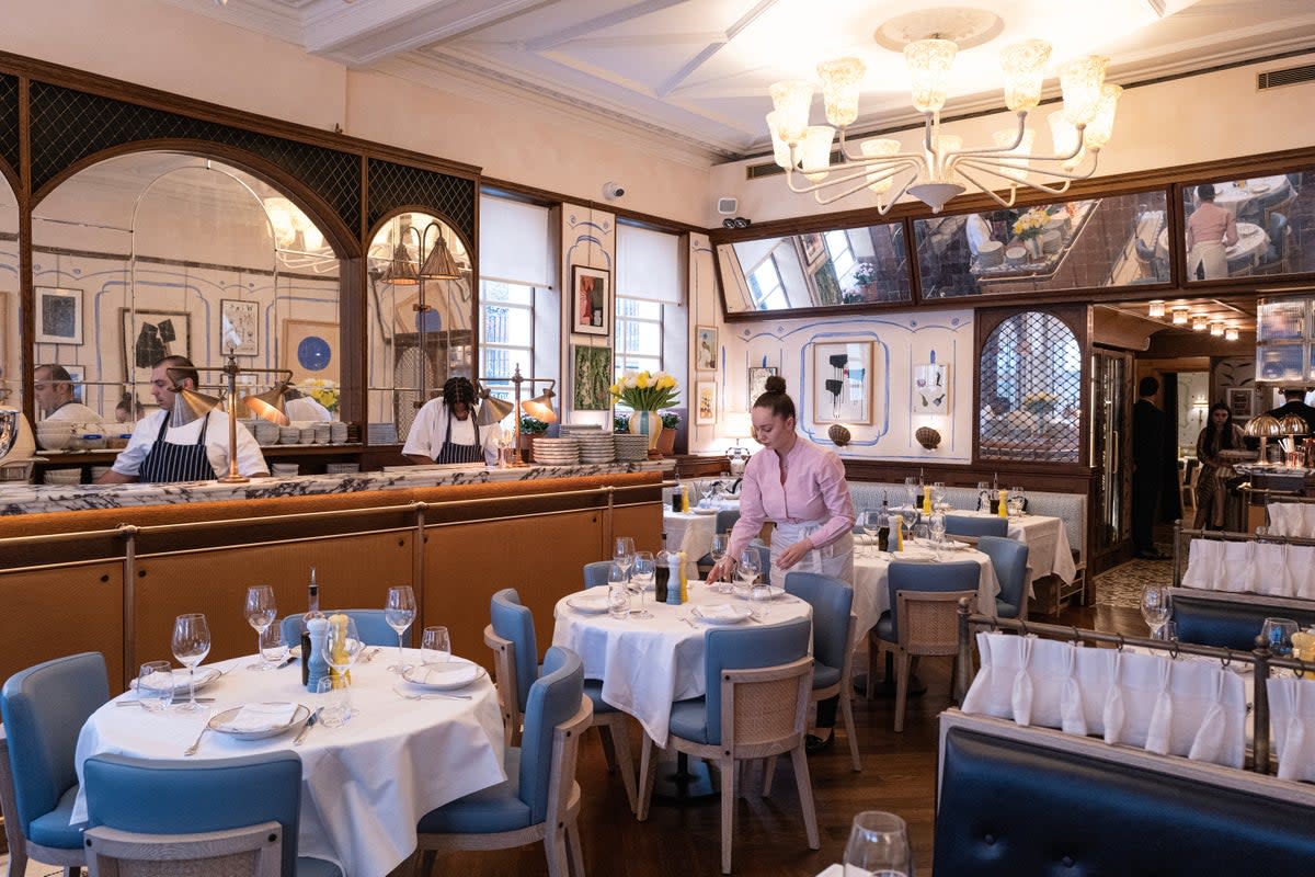 Light-flooded wonder: the main Socca dining room  (Daniel Hambury/Stella Pictures Ltd)