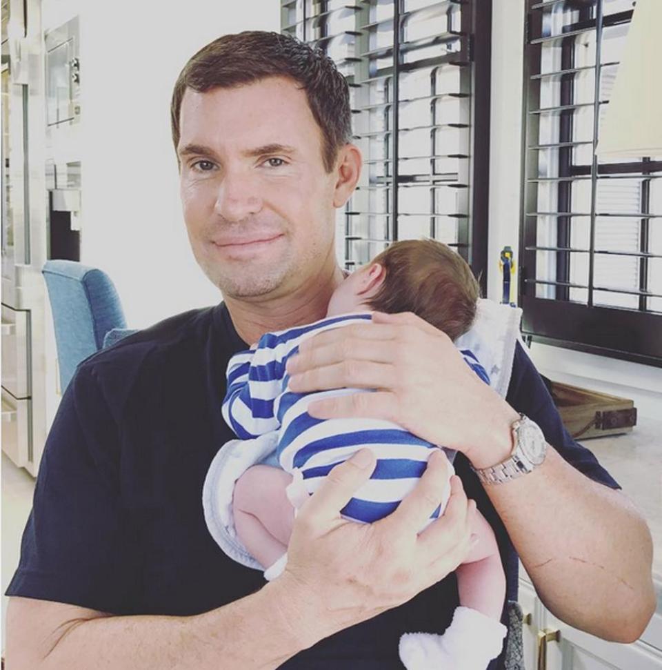 Jeff Lewis and daughter Monroe