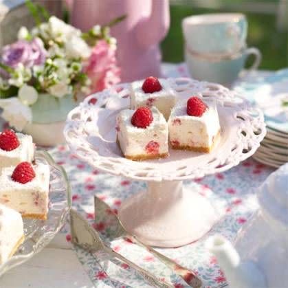 <p>This unconventional cheesecake tastes fantastic – and it slices easily.<br><br><strong>Recipe: <a href="https://www.goodhousekeeping.com/uk/food/recipes/swirly-coconut-raspberry-cheesecake" rel="nofollow noopener" target="_blank" data-ylk="slk:Swirled coconut and raspberry cheesecake" class="link "> Swirled coconut and raspberry cheesecake </a></strong><br> <br><br></p>
