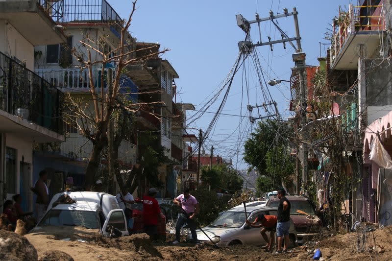 Aftermath of Hurricane Otis