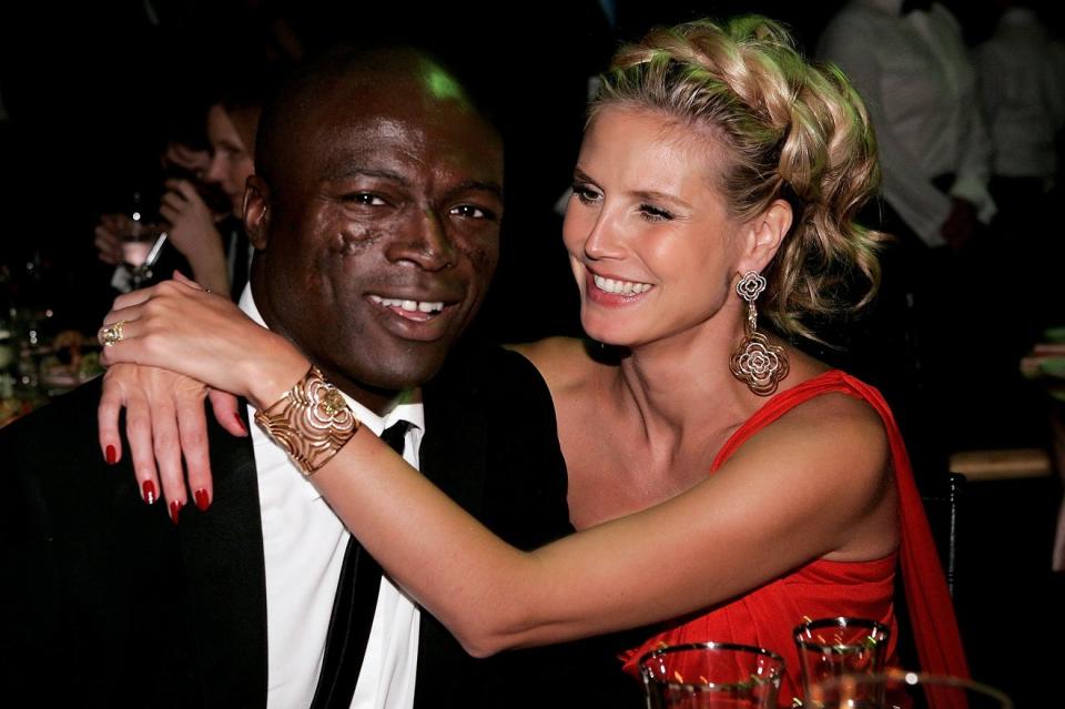 <p><strong>Seal and Heidi Klum</strong></p> <p>Seal took Klum by helicopter to the Canadian Rockies in December 2004. He had had an igloo built, with a bed, candles, and rose petals everywhere. The helicopter left, leaving the couple completely alone for the proposal. Sadly, they have since divorced.</p>