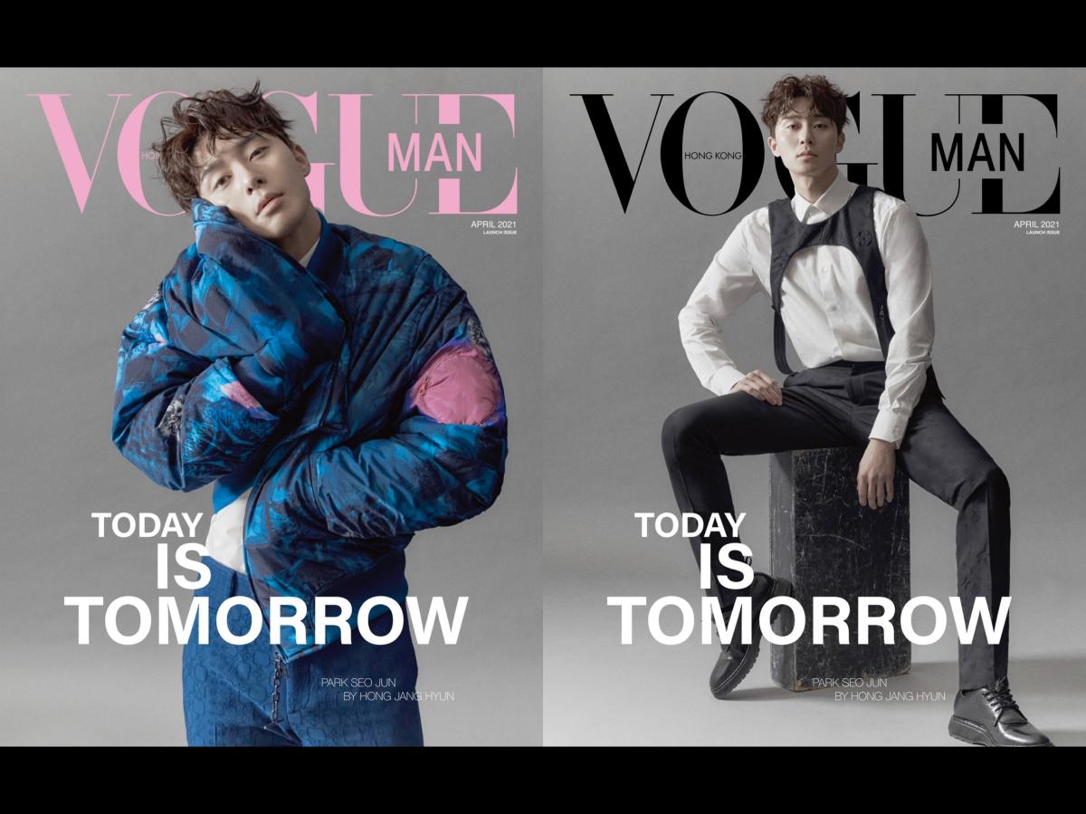 Vogue Man Hong Kong Debuts With 'Parasite' Star Park Seo Jun Covers