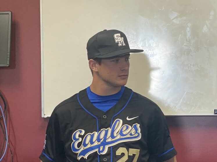 Blake Wilson of Santa Margarita had two hits Wednesday to help the Eagles improve to 11-0.