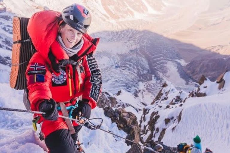 Kristin Harila busca ser la inspiración de muchas mujeres que quieren ser alpinistas