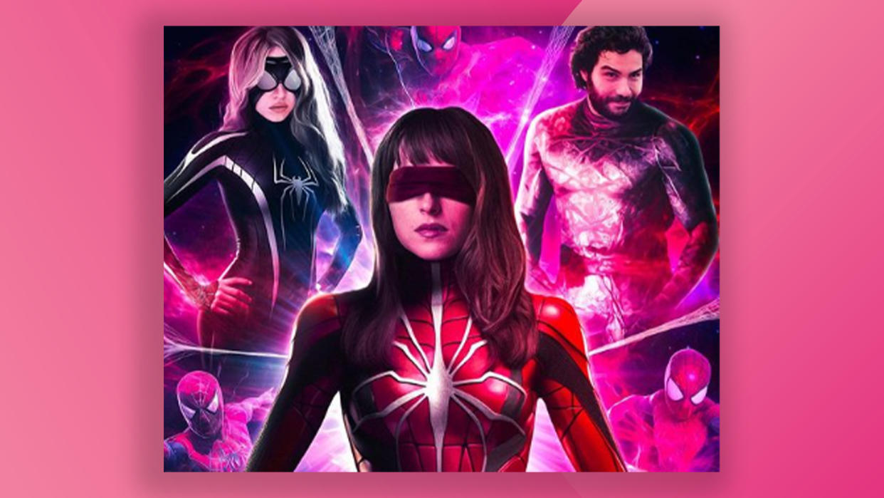  Fan-made poster for Madame Web . 