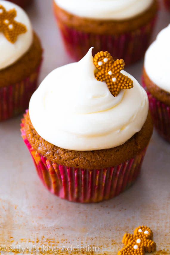 Gingerbread Cupcakes