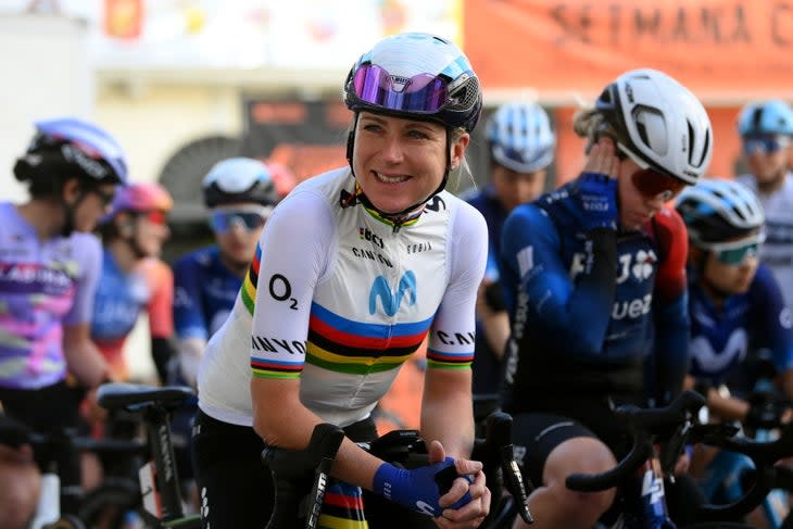 Annemiek van Vleuten is riding her final season in the rainbow stripes