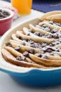 <p>We're dying over this pancake bake: layers of fluffy pancakes, sprinkled with chocolate chips, and showered in icing sugar.</p><p>Get the <a href="https://www.delish.com/uk/cooking/recipes/a34379030/chocolate-chip-pancake-casserole-recipe/" rel="nofollow noopener" target="_blank" data-ylk="slk:Chocolate Chip Pancake Bake;elm:context_link;itc:0;sec:content-canvas" class="link ">Chocolate Chip Pancake Bake</a> recipe.</p>