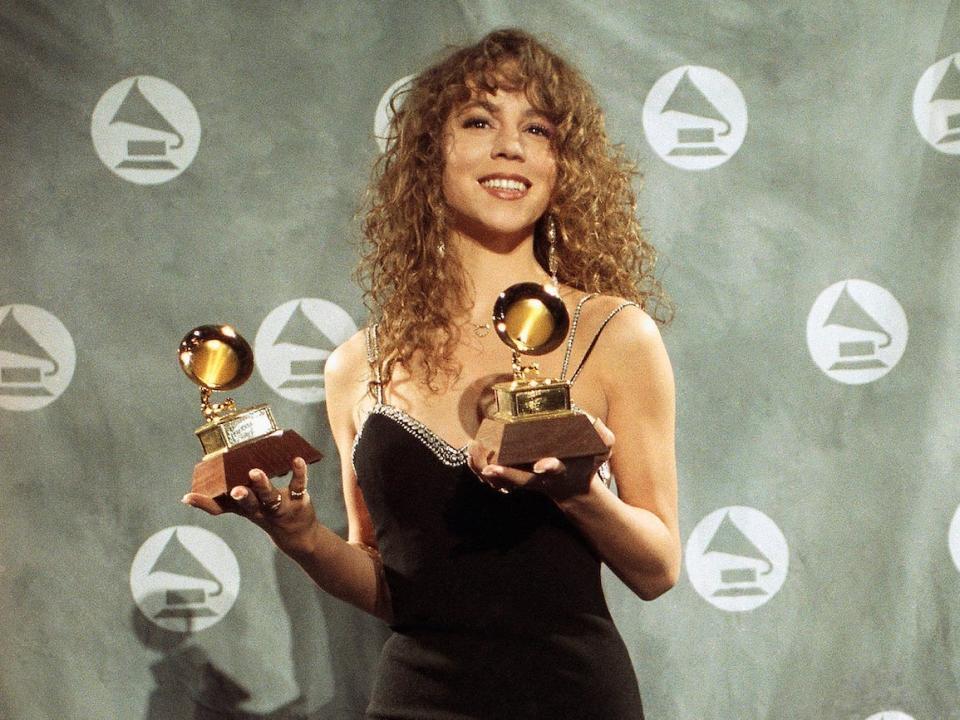 Mariah Carey 3rd Annual Grammy Awards (1990) on 2:20:1991