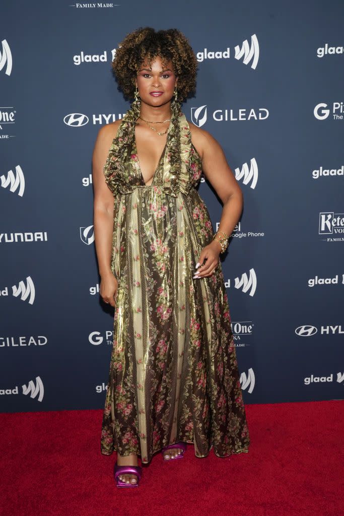 34th annual glaad media awards arrivals raquel willis