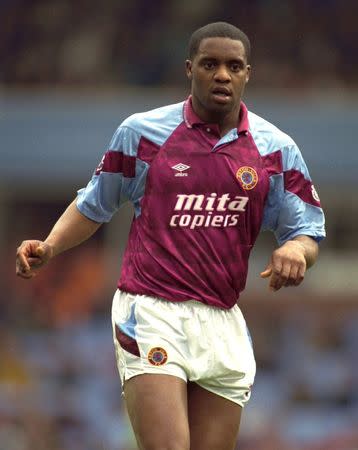 Britain Football Soccer - FA Premier League - 91/92 Aston Villa's Dalian Atkinson Action Images via Reuters