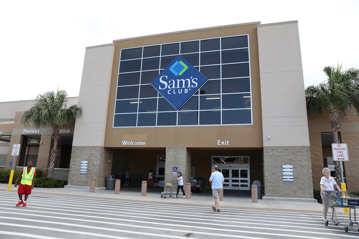 Exterior of Sam's Club in St. Petersburg, Fla., on Wednesday August 16, 2017. 